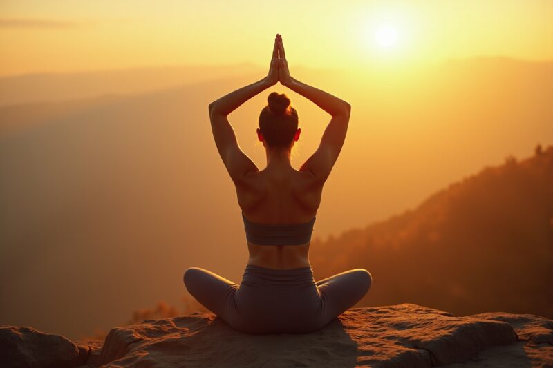 Yoga-Übungen für Entspannung und Kraft